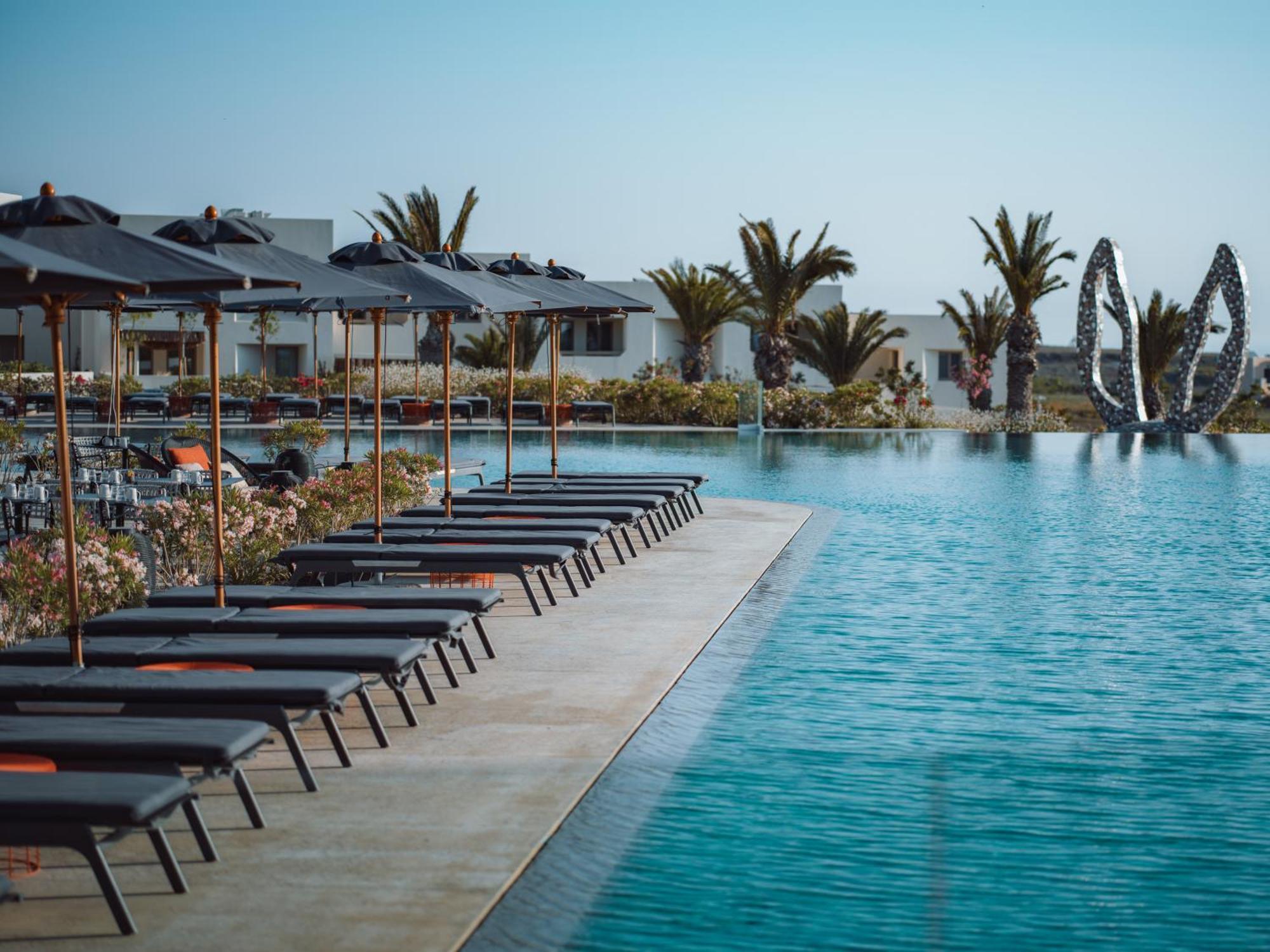 Nous Santorini Hotel Месария Екстериор снимка